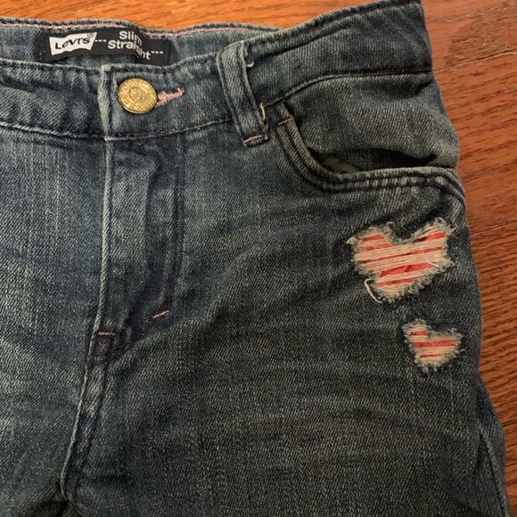 Levi’s Jean Girls’s heart embellished - Picture 3 of 5